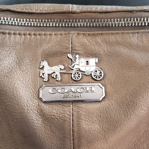 🌺Authentic 🌺 Coach Leather Bag - Picture 7 of 8